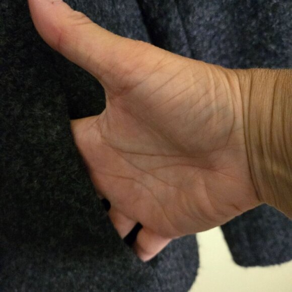 Boden Wool Blend Gray Hidden Snap Closure Fully Lined Pockets Jacket Size 18 - Picture 3 of 6